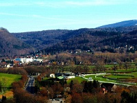 Blick auf Bad Harzburg und zum Brocken (01.04.2016)
